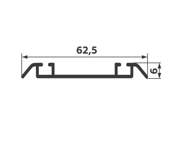 Направляющая нижняя Арабика (5900)