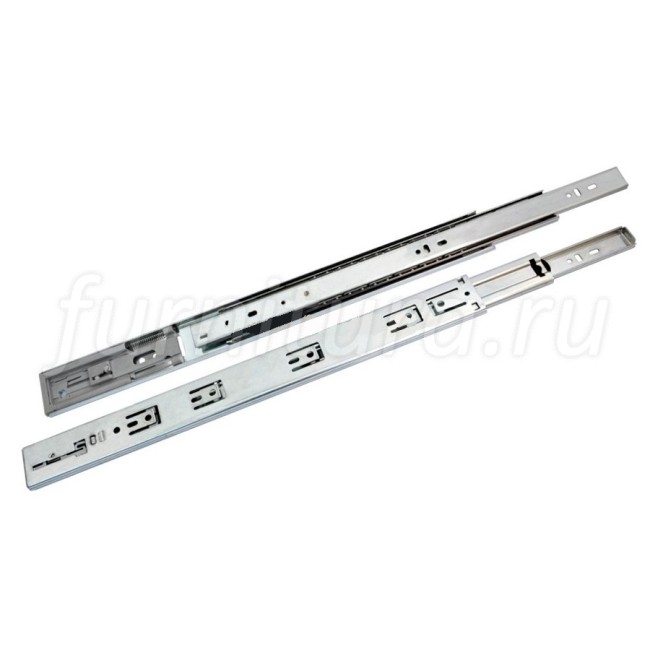 Направляющие шариковые  Y8115 45*350мм CHROM PUSH OPEN