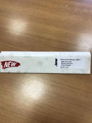 Плинтус "Белые камушки" 3,0м LB-231-6024 Korner