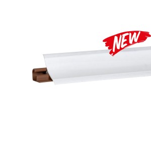 Плинтус "Белый блеск" 3,0м LB-231-6056 Korner
