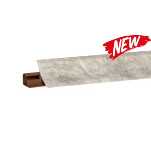 Плинтус "Королевский опал светлый" 3,0м LB-231-6029 Korner