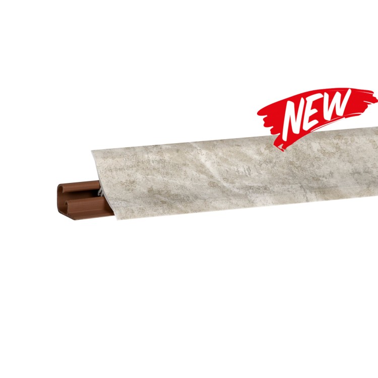 Плинтус "Королевский опал светлый" 3,0м LB-231-6029 Korner