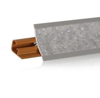 Плинтус "Стоун гриджио" 3,0м LB-23-614  Korner