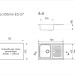 Мойка EcoStone ES-27-309 темно-серый 760х500мм