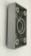 Опора декоративная Н-20 ДК 5-50 серебро (200шт)